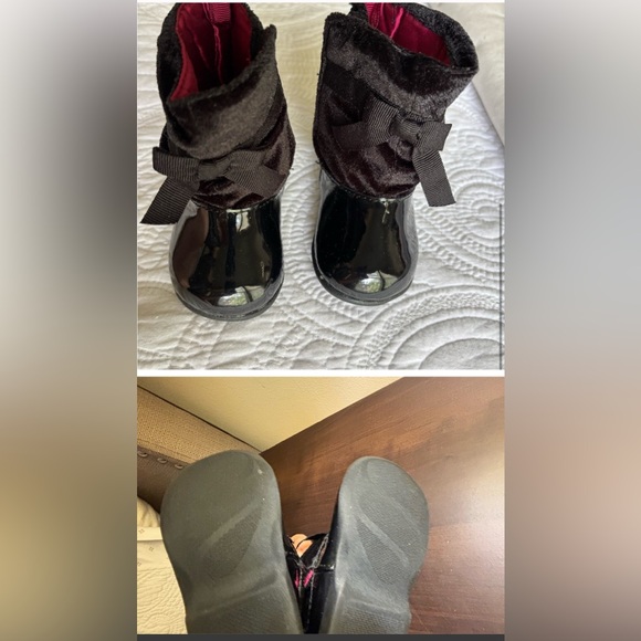 Bundle of 8  baby Shoes - Black  , red and White blue  different sizes - Picture 12 of 16